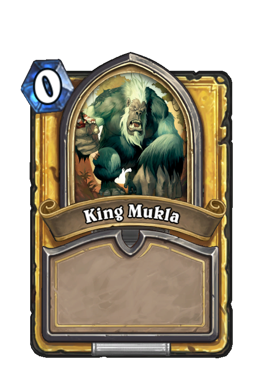 King Mukla Hearthstone kártya