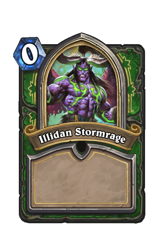 Illidan Stormrage Hearthstone kártya