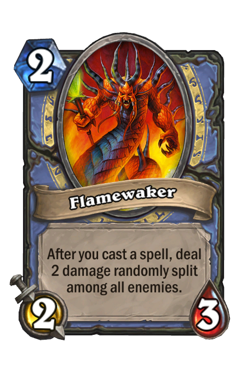 Flamewaker Hearthstone kártya