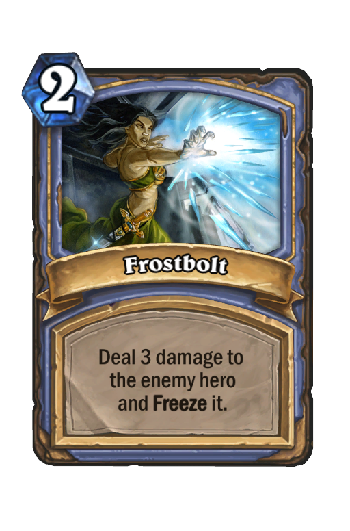 Frostbolt Hearthstone kártya