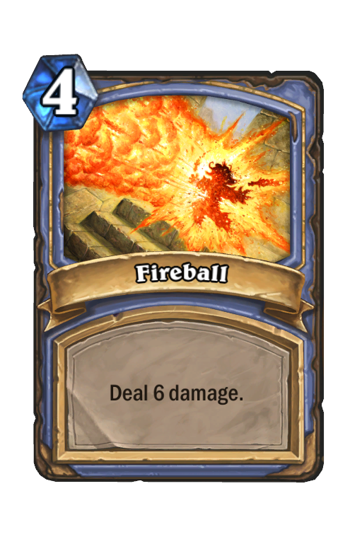 Fireball Hearthstone kártya