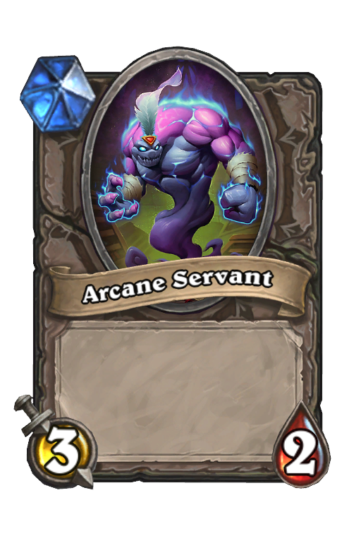 Arcane Servant Hearthstone kártya