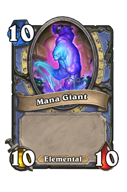 Mana Giant Hearthstone kártya