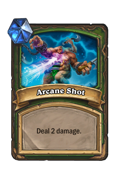 Arcane Shot Hearthstone kártya