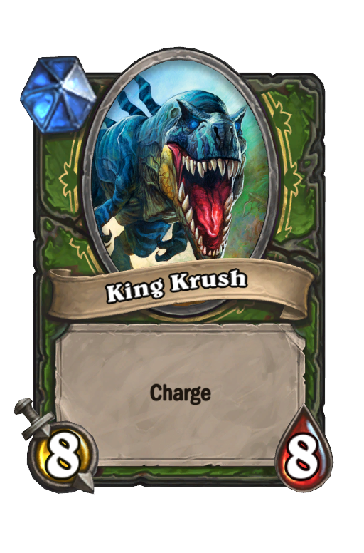 King Krush Hearthstone kártya