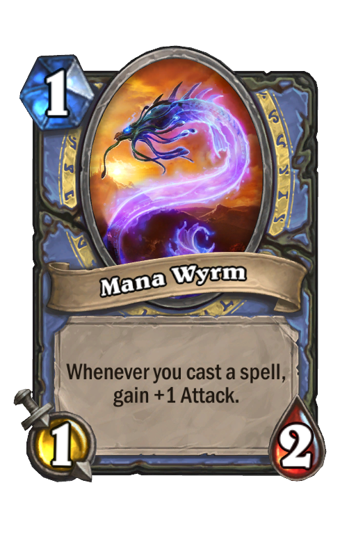 Mana Wyrm Hearthstone kártya