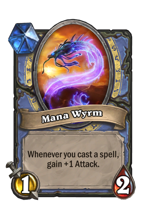 Mana Wyrm Hearthstone kártya