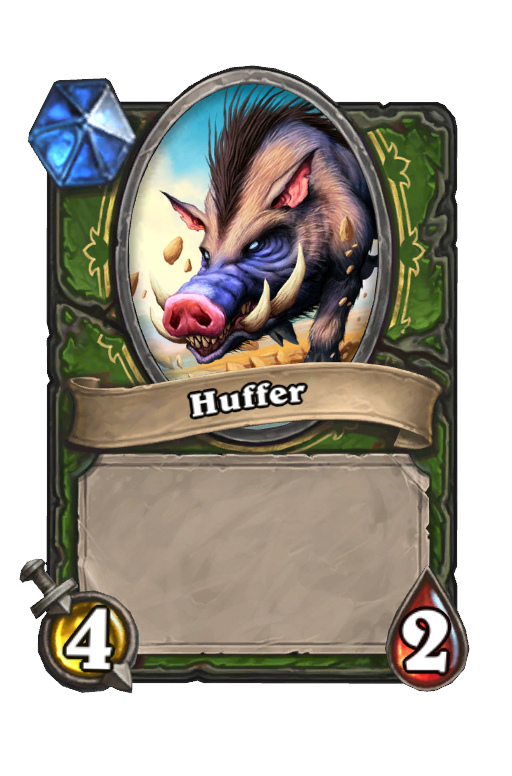 Huffer Hearthstone kártya