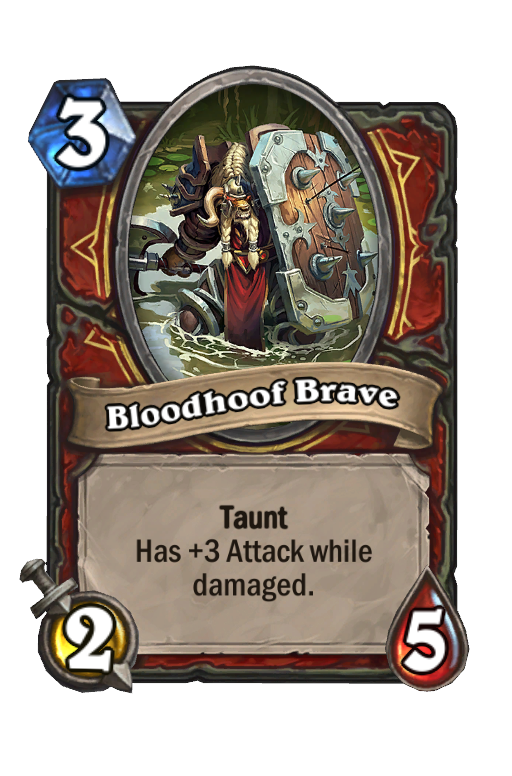 Bloodhoof Brave Hearthstone kártya