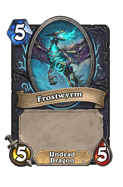 Frostwyrm Hearthstone kártya