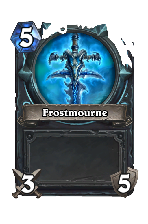 Frostmourne Hearthstone kártya
