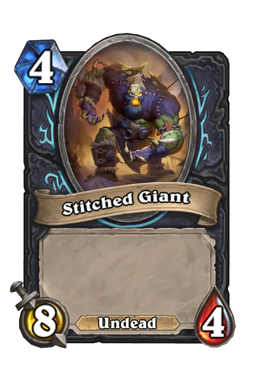 Stitched Giant Hearthstone kártya