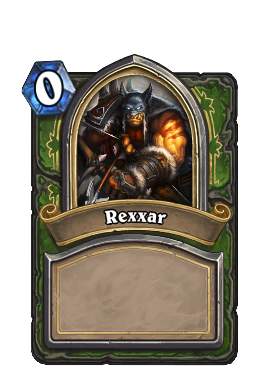 Rexxar Hearthstone kártya