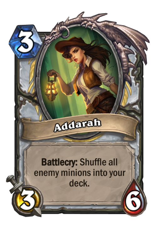 Addarah Hearthstone kártya