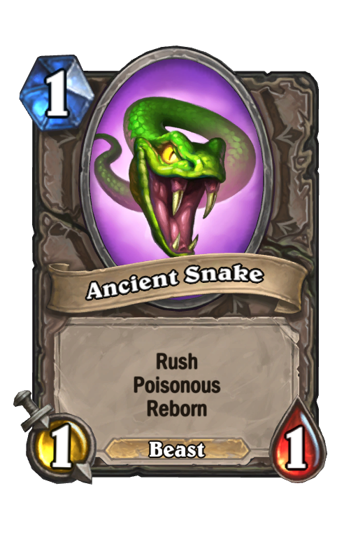 Ancient Snake Hearthstone kártya