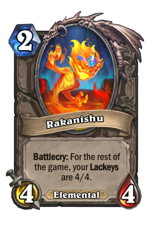 Rakanishu Hearthstone kártya