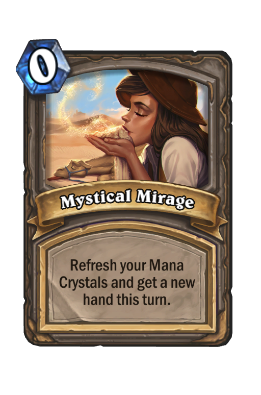 Mystical Mirage Hearthstone kártya