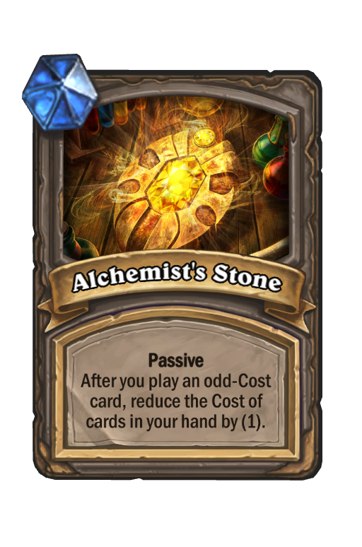 Alchemist's Stone Hearthstone kártya