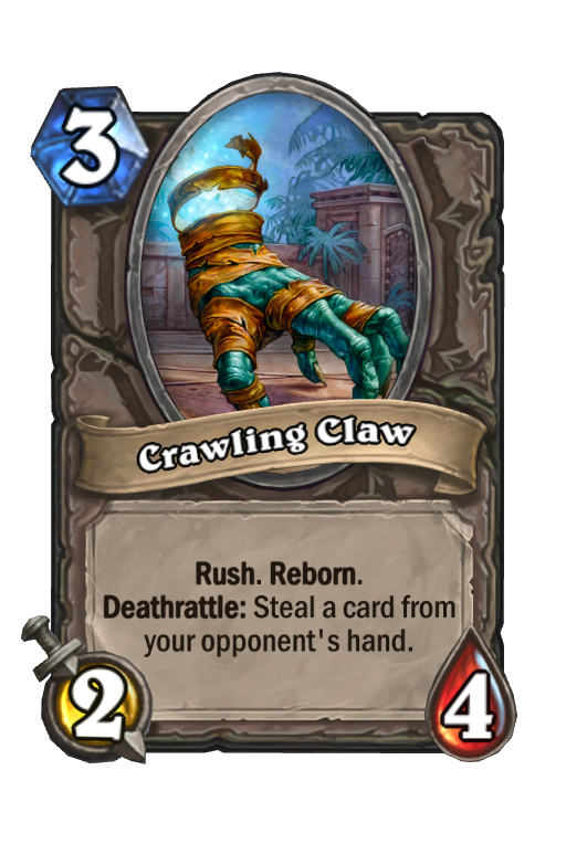Crawling Claw Hearthstone kártya