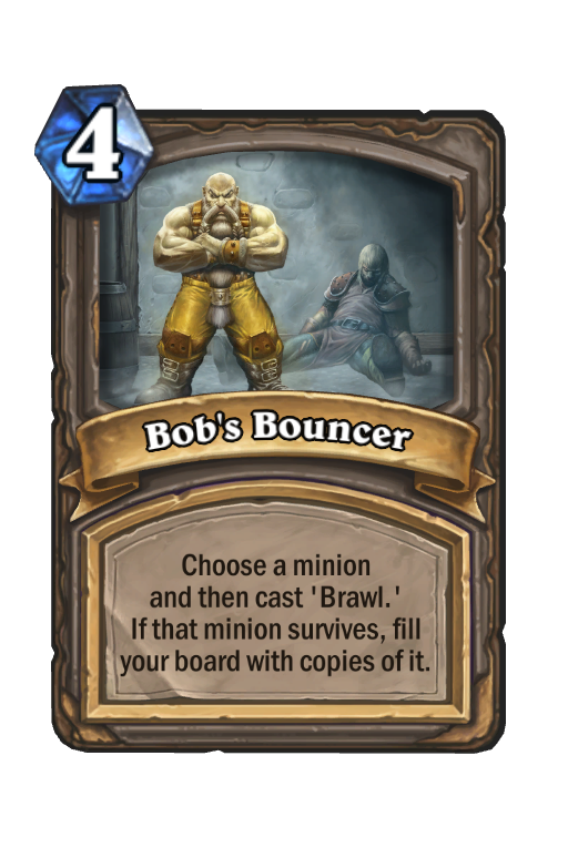 Bob's Bouncer Hearthstone kártya