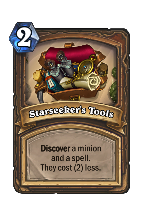 Starseeker's Tools Hearthstone kártya
