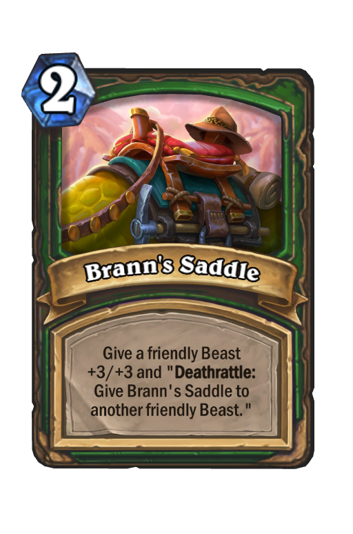 Brann's Saddle Hearthstone kártya