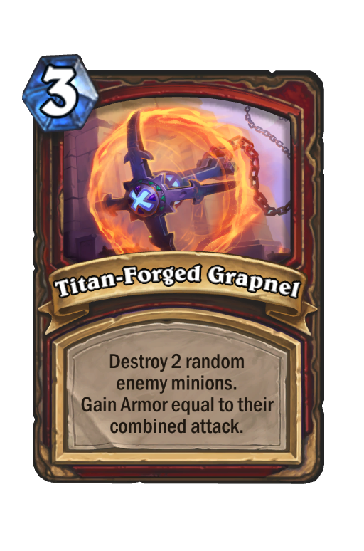 Titan-Forged Grapnel Hearthstone kártya