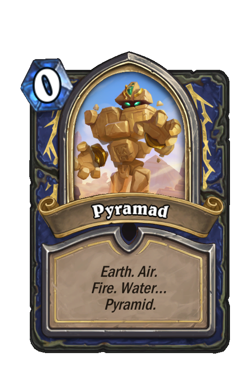 Pyramad Hearthstone kártya