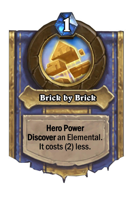 Brick by Brick Hearthstone kártya