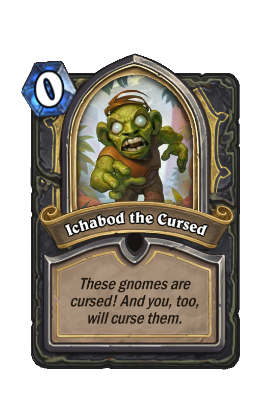 Ichabod the Cursed Hearthstone kártya