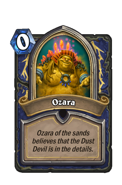 Ozara Hearthstone kártya