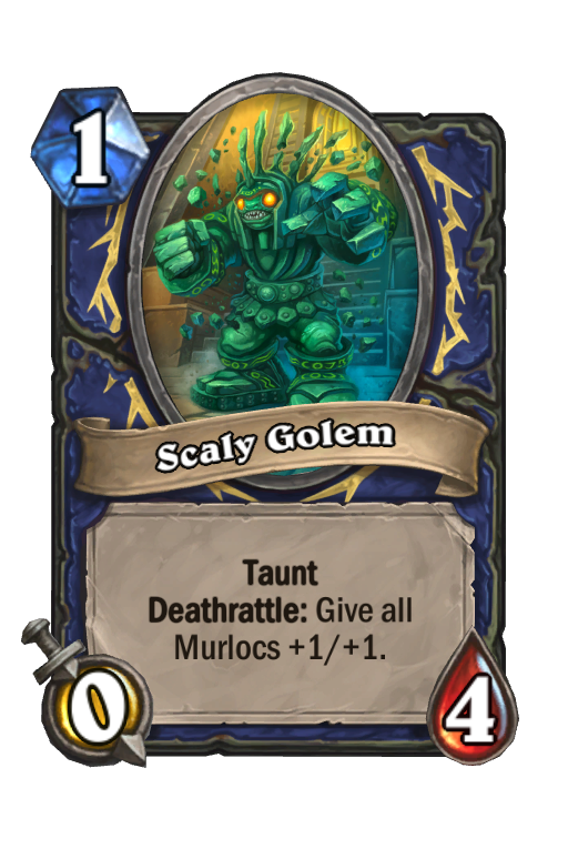 Scaly Golem Hearthstone kártya