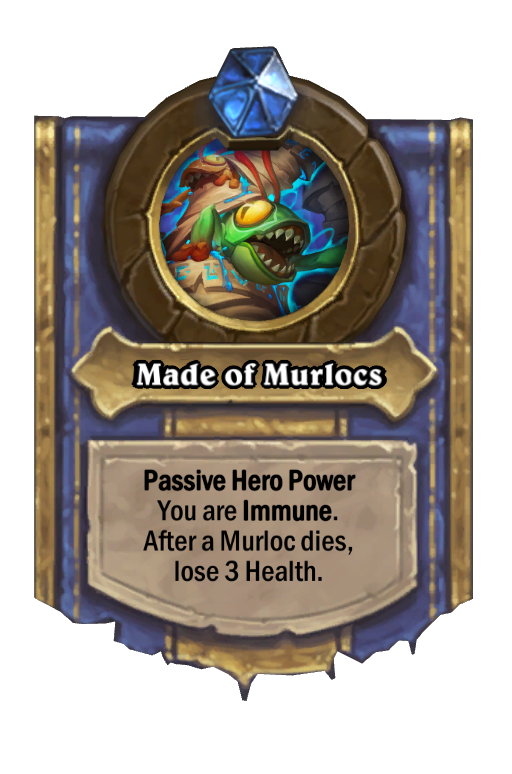 Made of Murlocs Hearthstone kártya