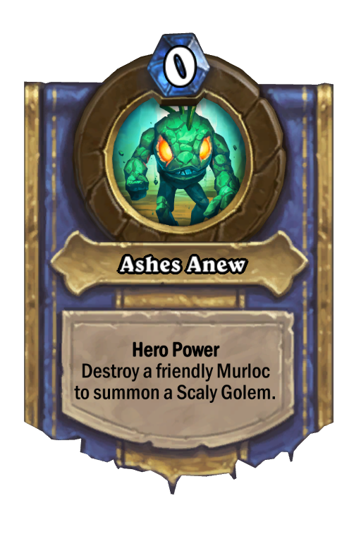 Ashes Anew Hearthstone kártya