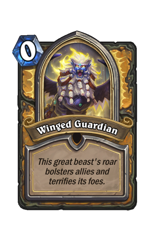 Winged Guardian Hearthstone kártya