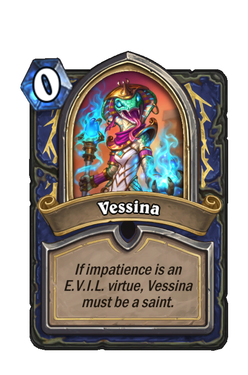 Vessina Hearthstone kártya