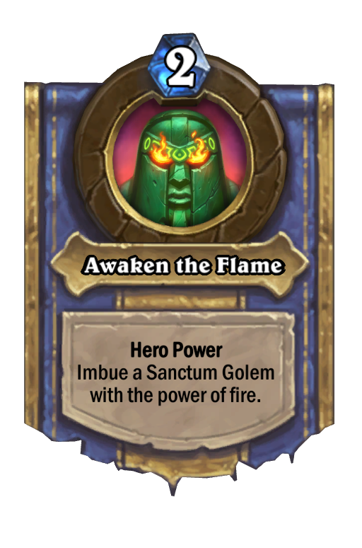 Awaken the Flame Hearthstone kártya