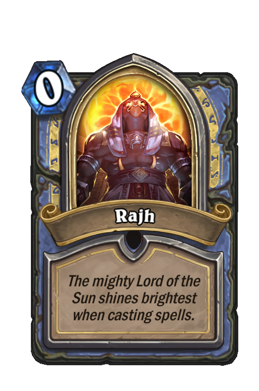 Rajh Hearthstone kártya