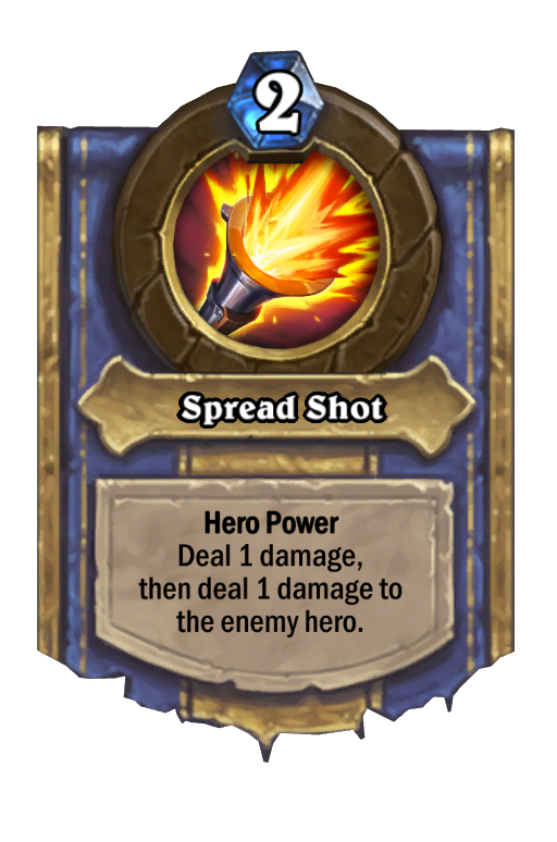 Spread Shot Hearthstone kártya