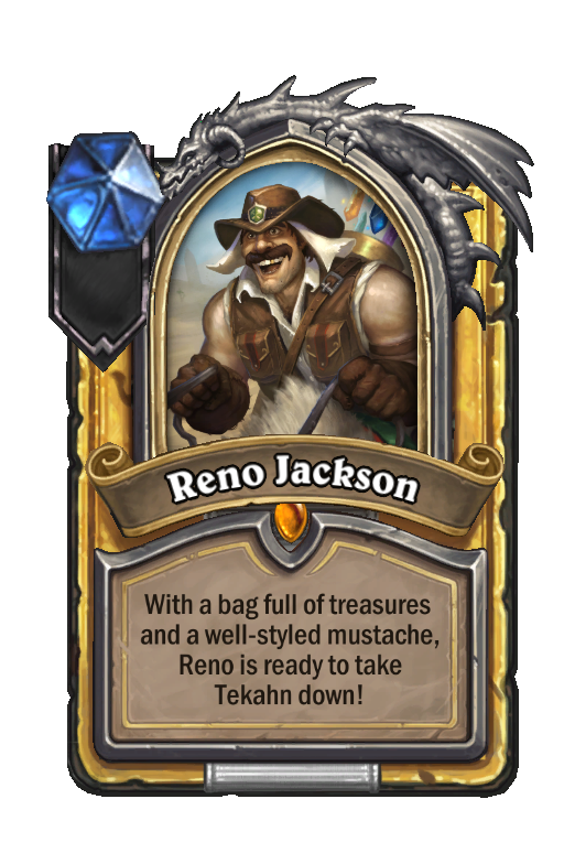Reno Jackson Hearthstone kártya