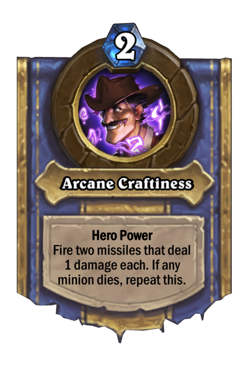 Arcane Craftiness Hearthstone kártya