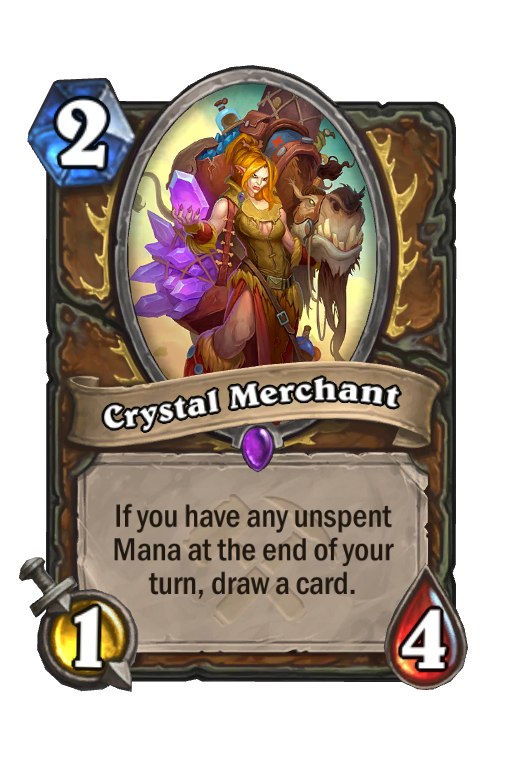 Crystal Merchant Hearthstone kártya