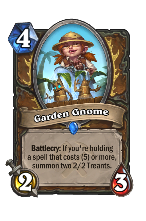 Garden Gnome Hearthstone kártya