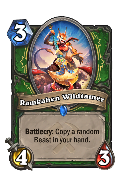 Ramkahen Wildtamer Hearthstone kártya
