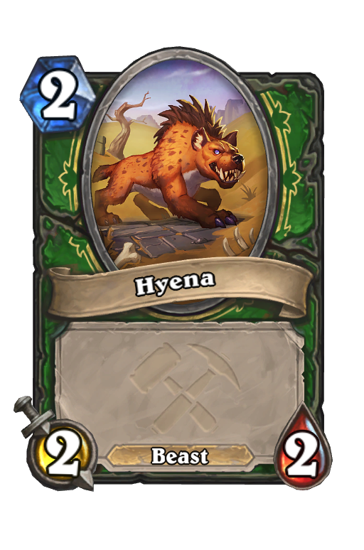 Hyena Hearthstone kártya