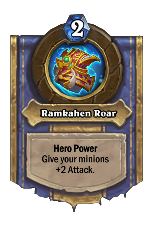 Ramkahen Roar Hearthstone kártya
