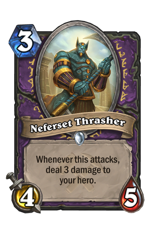Neferset Thrasher Hearthstone kártya