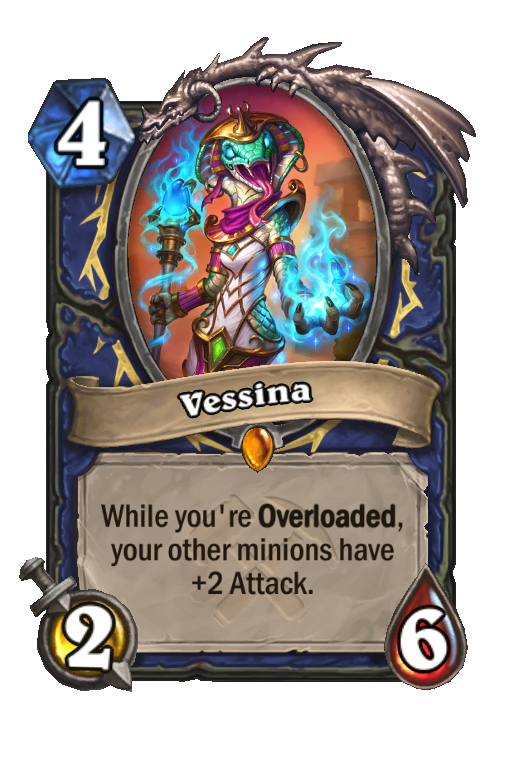 Vessina Hearthstone kártya