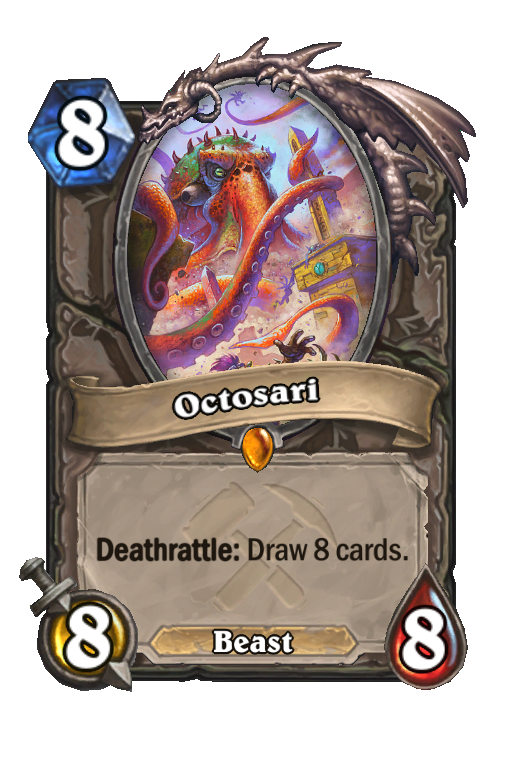 Octosari Hearthstone kártya