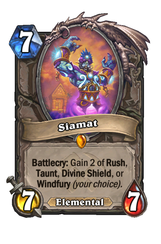 Siamat Hearthstone kártya